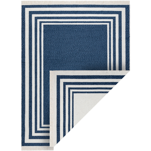 Soutiens-Gorge & Brassières Tapis Rugsx Tapis TWIN 22990 Cadre, Coton, double face, 80x300 cm Bleu