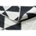 Maison & Déco Tapis Rugsx Tapis TWIN 22992 géométrique, Coton, double face 80x300 cm Noir