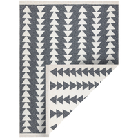 Maison & Déco Tapis Rugsx Tapis TWIN 22994 géométrique, triangles Coton, d 60x90 cm Noir