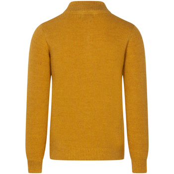 Green Island Pull col montant droit Jaune