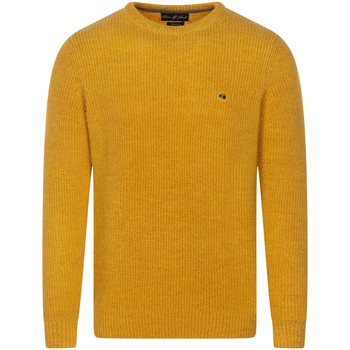 Vêtements Homme Pulls Green Island Pull col rond droit Jaune moutarde