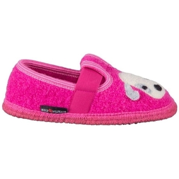Chaussures Fille Ballerines / babies Haflinger SLIPPER PETS Rose