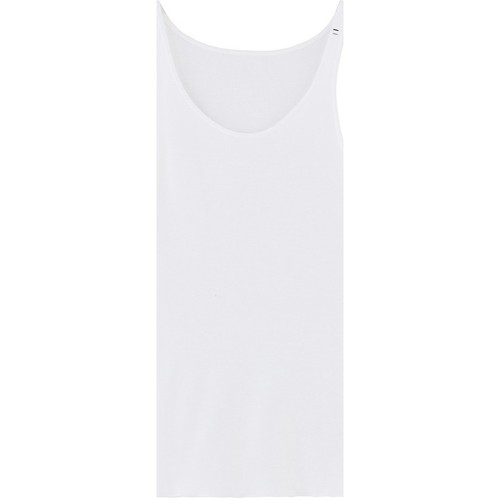 Vêtements Femme Débardeurs / T-shirts sans manche Pro 01 Ject Débardeur point de bourdon - La Flâneuse Blanc