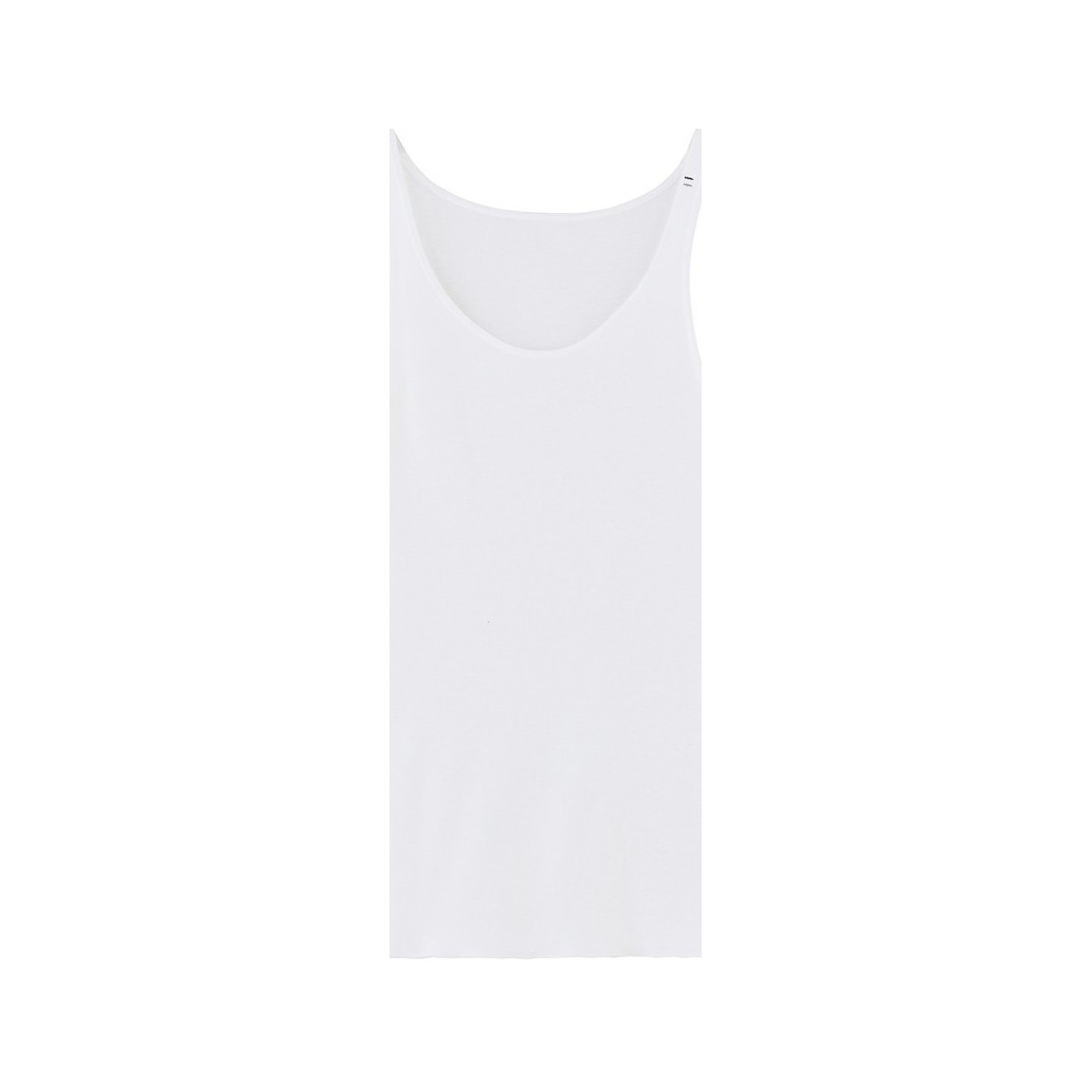 Vêtements Femme Débardeurs / T-shirts sans manche Achel Par Lemahieu Débardeur point de bourdon - La Flâneuse Blanc