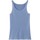 Vêtements Femme Débardeurs / T-shirts sans manche Achel Par Lemahieu Débardeur point de bourdon - La Flâneuse Bleu
