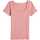 Vêtements Femme T-shirts manches courtes Maison Lemahieu T-shirt point de bourdon - La Flâneuse Rose