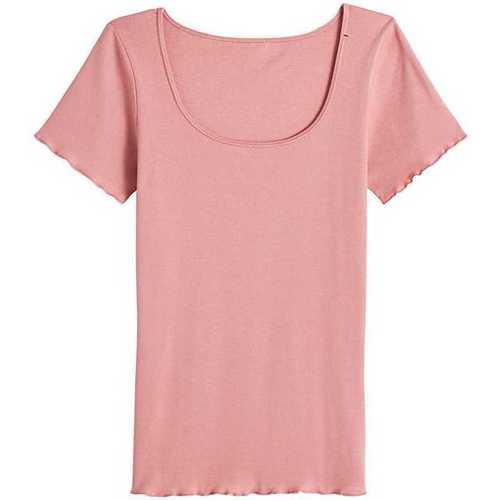 Vêtements Femme Toutes les nouveautés de la saison Achel Par Lemahieu T-shirt point de bourdon - La Flâneuse Rose