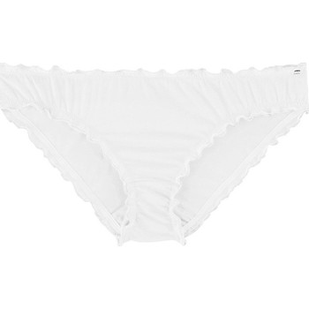 Sous-vêtements Femme Culottes & slips Achel Par Lemahieu Culotte coton Bio Froufrou Blanc