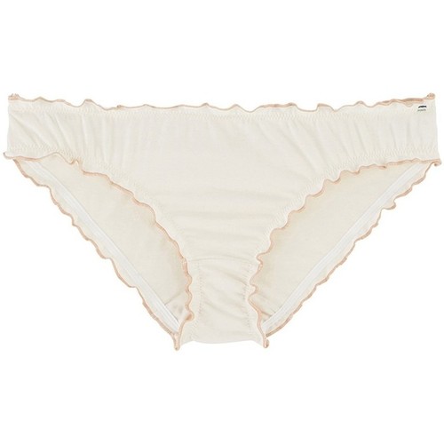 Sous-vêtements Femme Culottes & slips Pro 01 Ject Culotte coton Bio Froufrou Beige