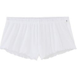 Vêtements sweater Shorts / Bermudas Achel Par Lemahieu Short coton Bio Blanc