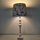 Maison & Déco Aller au contenu principal Imori Lampe de table pied patiné blanc 43 cm Blanc