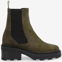 Chaussures Femme Bottes Schmoove Mike Chelsea Olive 