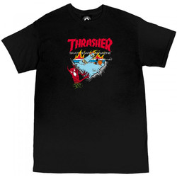Vêtements Dad T-shirts & Polos Thrasher T-shirt neckface 500 Noir
