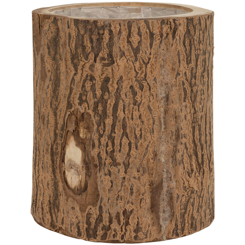 Polo Ralph Laure Vases / caches pots d'intérieur Jolipa Grand cache pot en écorce de paulownia Marron