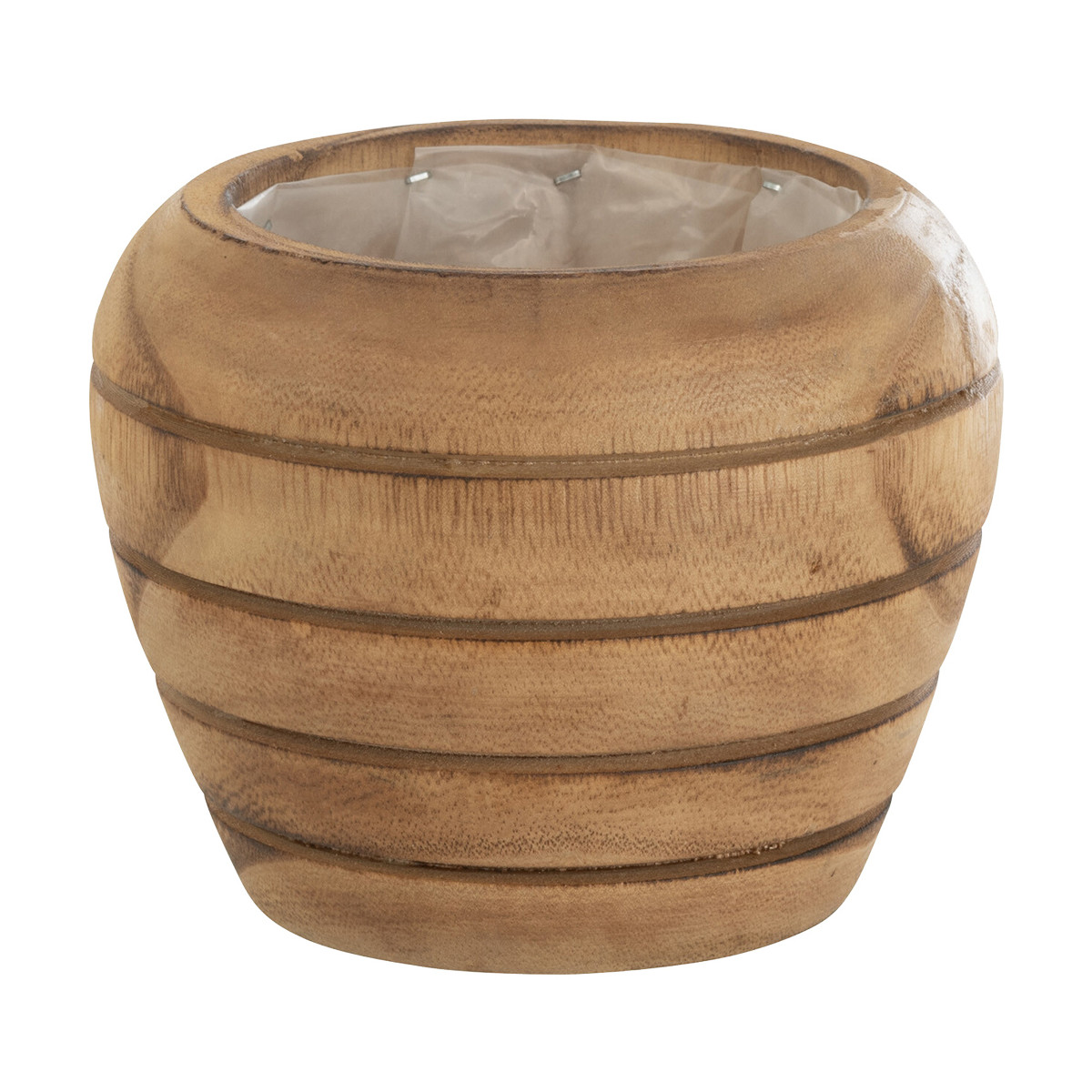 Maison & Déco Vases / caches pots d'intérieur Jolipa Petit cache pot en bois naturel Beige