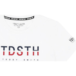 Vêtements Garçon T-shirts Jacket manches courtes Teddy Smith 61006527D Blanc