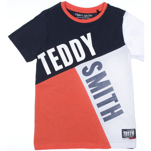 Vêtements Garçon T-shirts manches courtes Teddy Smith 61006317D Orange