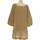 Vêtements Femme Robes courtes Antonelle robe courte  36 - T1 - S Marron Marron