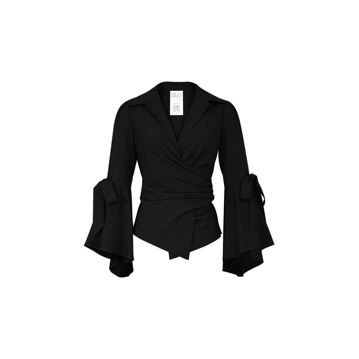 Vêtements Femme Chemises / Chemisiers Chic Star 87460 Noir