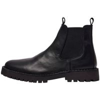 Chaussures Homme Bottes ville Selected 16075858 SLHRICKY-BLACK Noir