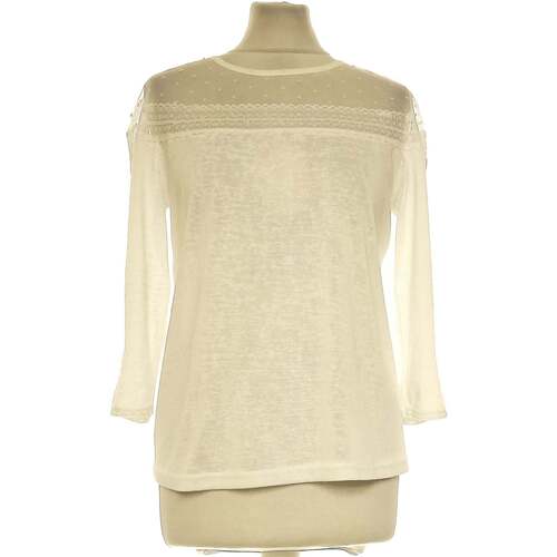 Vêtements Femme T-shirts & Polos Parures de lit 38 - T2 - M Blanc
