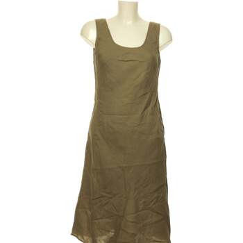 robe jodhpur  robe mi-longue  38 - t2 - m marron 