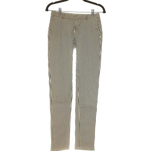 Vêtements Femme Pantalons Structured Stripe Pocket T 34 - T0 - XS Blanc