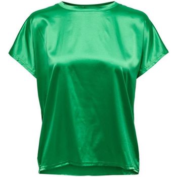 Vêtements Femme T-shirts & Polos Only 15279817 ONLDINA-FIRST TEA Vert