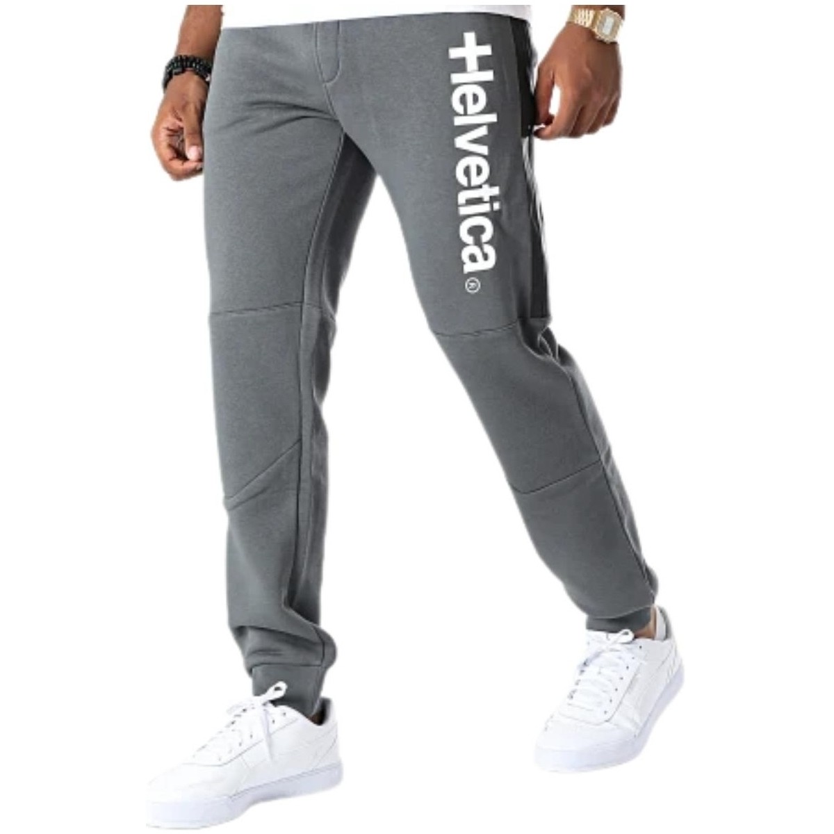 Vêtements Homme Jeans Helvetica Pantalon de jogging  Homme Ref 58498 Dark grey Gris