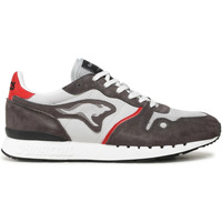 Chaussures Baskets mode Kangaroos Baskets  Coil RX steel grey/k red