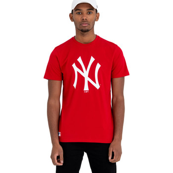 Vêtements T-shirts manches courtes New-Era T-shirt New York Yankees Rouge