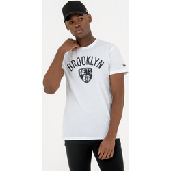 Vêtements T-shirts manches courtes New-Era T-shirt Los Angeles Lakers Blanc