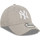 Accessoires textile Casquettes New-Era Casquette New York Yankees jersey 9FORTY gris