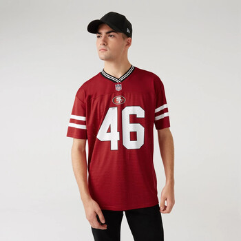 Vêtements T-shirts manches courtes New-Era Maillot oversize New Orleans Saints Rouge