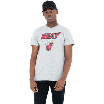 Vêtements T-shirts manches courtes New-Era T-shirt Los Angeles Lakers Gris