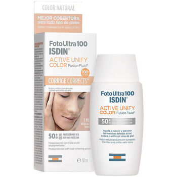 Beauté Protections solaires Isdin Foto Ultra Active Unify Fusion Fluid Color Spf50+ 