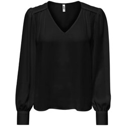 Vêtements Femme T-shirts manches longues JDY 15266563 Noir