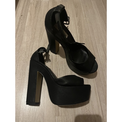 Chaussures Femme Escarpins Steve Madden Spikey Ciabatta Borchie Black Noir
