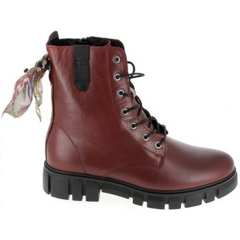 Chaussures Femme Bottines Goodstep Boots Sibile Rouge Rouge