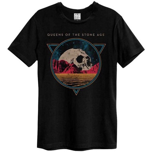 Vêtements T-shirts manches longues Amplified Skull Planet Noir