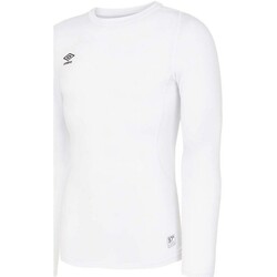 Vêtements Homme T-shirts manches longues Umbro UO116 Blanc