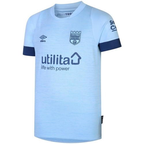 Vêtements Enfant T-shirts manches courtes Umbro UO653 Bleu