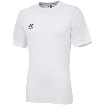 Vêtements Enfant T-shirts manches courtes Umbro UO826 Blanc