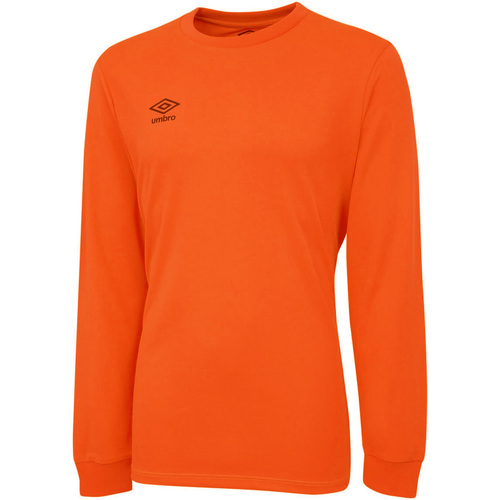Vêtements Enfant T-shirts manches longues Umbro Club Orange