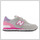 Chaussures Fille Baskets mode New Balance PV515 DK GRIS ROSE Gris