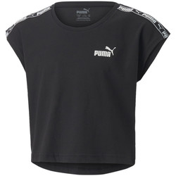 Vêtements Fille T-shirts & Polos Puma 848381-01 Noir