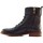 Chaussures Femme SIMONETTA two-tone leather Chelsea Blackened boots Rosa 518-B9-FTV Noir