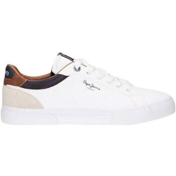 Chaussures Homme Baskets mode Pepe jeans KENTON COURT Blanc