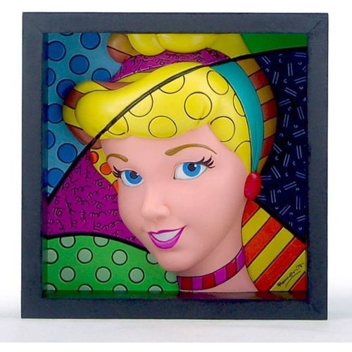 La sélection preppy femme Tableaux / toiles Enesco Cadre collection Cendrillon par Britto Multicolore