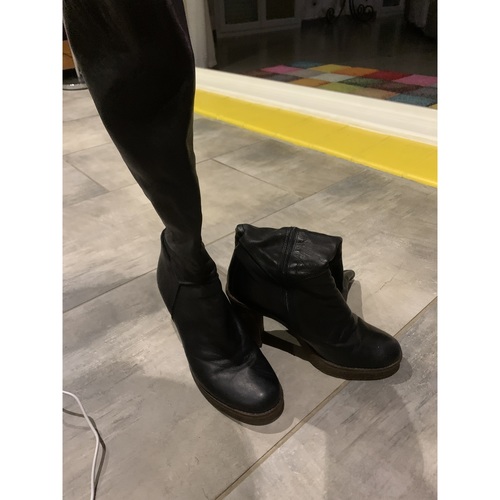 Minelli Bottes minelli Noir - Chaussures Botte ville Femme 35,00 €